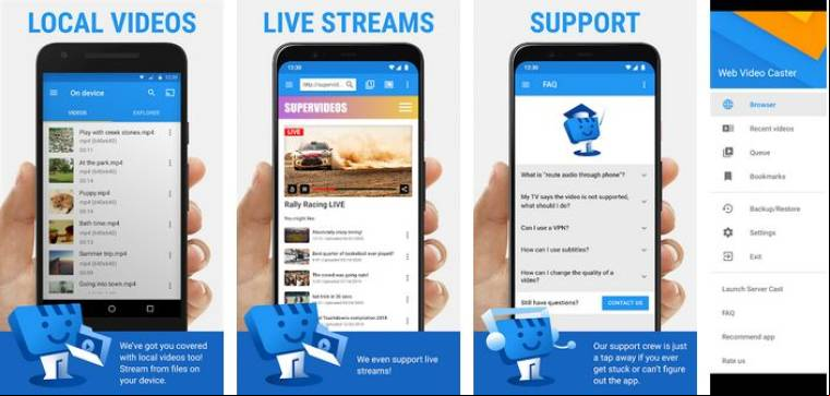Web Video Cast