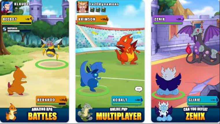 Dynamons World Pikachu Mod APK